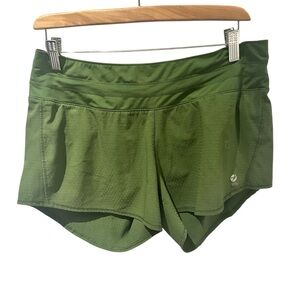 oiselle 4" Running Shorts Green Size 6